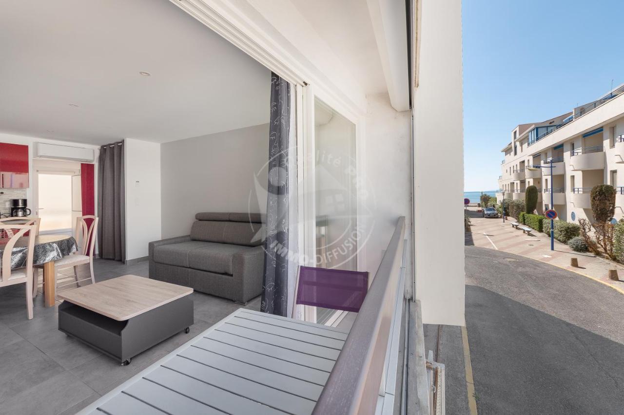As21512 - Studio Cabine Vue Mer Laterale Avec Parking Prive A 20M De La Plage Le Grau-du-Roi Eksteriør billede