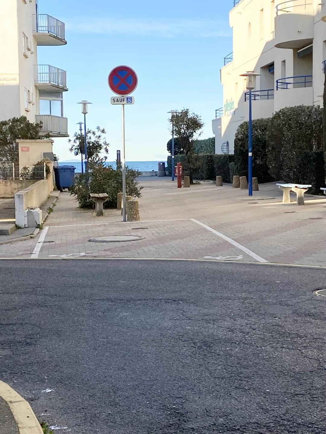 As21512 - Studio Cabine Vue Mer Laterale Avec Parking Prive A 20M De La Plage Le Grau-du-Roi Eksteriør billede