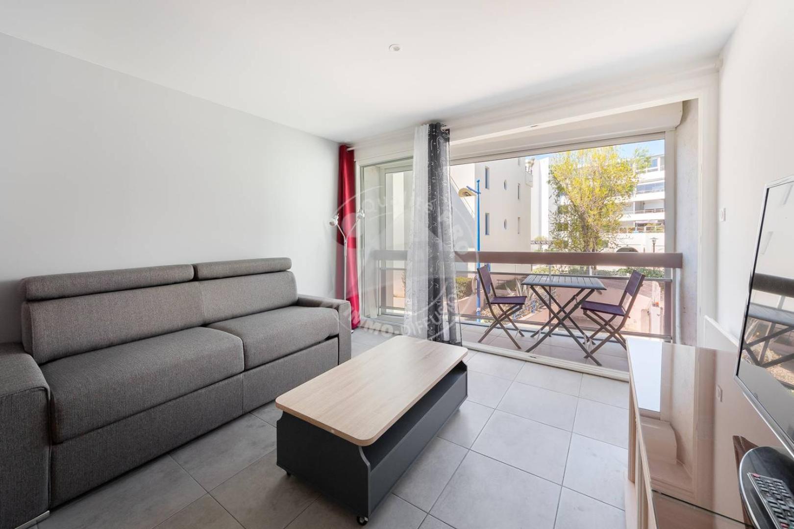 As21512 - Studio Cabine Vue Mer Laterale Avec Parking Prive A 20M De La Plage Le Grau-du-Roi Eksteriør billede