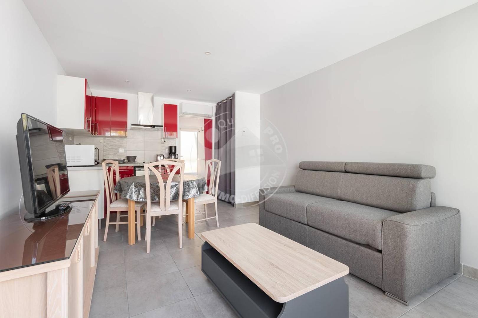 As21512 - Studio Cabine Vue Mer Laterale Avec Parking Prive A 20M De La Plage Le Grau-du-Roi Eksteriør billede